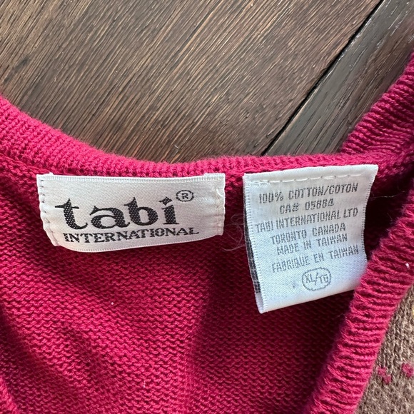 Vintage 1080’s Tabi Patchwork Knit Vest - Picture 2 of 4